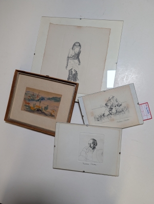 Los 3317 - Cervantes Saavedra, Miguel de und Schlotter, Eberhard - Illustr. - Don Quijote + 7 Beigaben - 3 - thumb