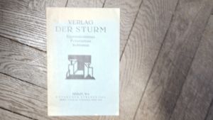 Los 3335 - Verlag Der Sturm - Expressionismus Futurismus Kubismus - 3 - thumb