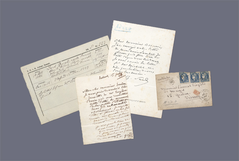 Lot 2408, Auction  128, Sand, George, Brief an den Pariser Publizisten Louis Jourdan. 1849