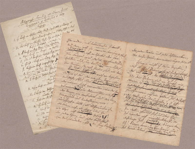 Lot 2416, Auction  128, Schmidt, Klamer, Eigenhänd. Manuskript "Abschieds-Heroide an Lina". 1774