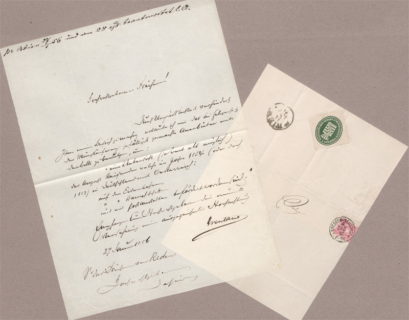 Lot 2456, Auction  128, National-Ökonomen, 26 Autographen. 1800-1881