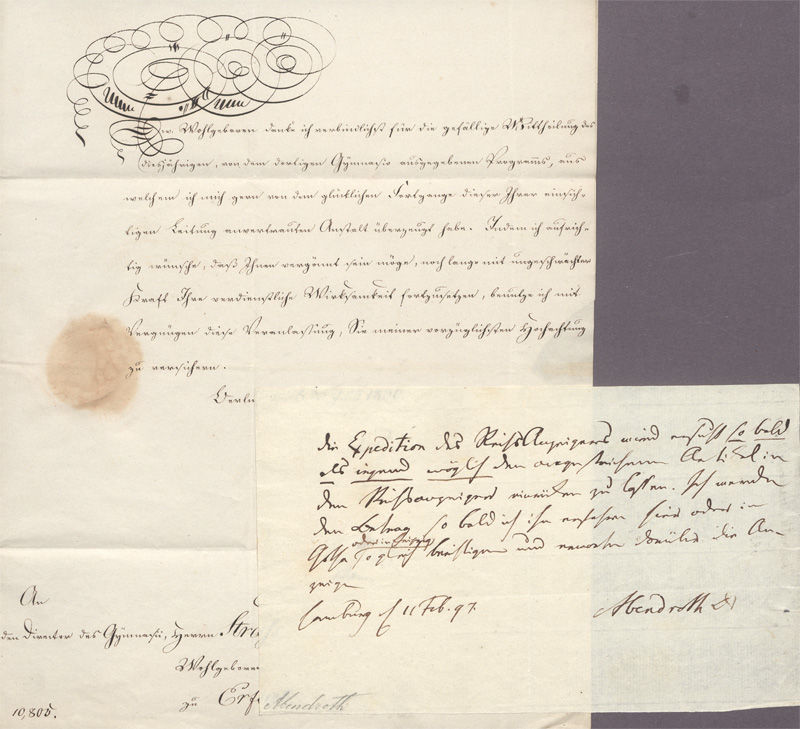 Lot 2488, Auction  128, Staatsmänner und Diplomaten, 50 Autographen. 1693-1898